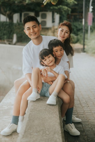 全家福,全家福照,拍全家福,親子寫真,母女寫真